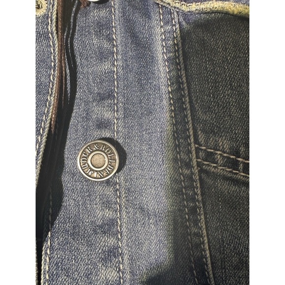 Rock & Roll Denim Jacket Women's SZ M NWT - Picture 6 of 8